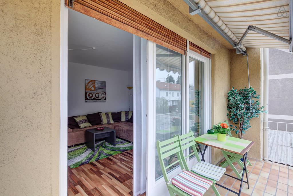 Ferienwohnung In Аугсбург Номер фото